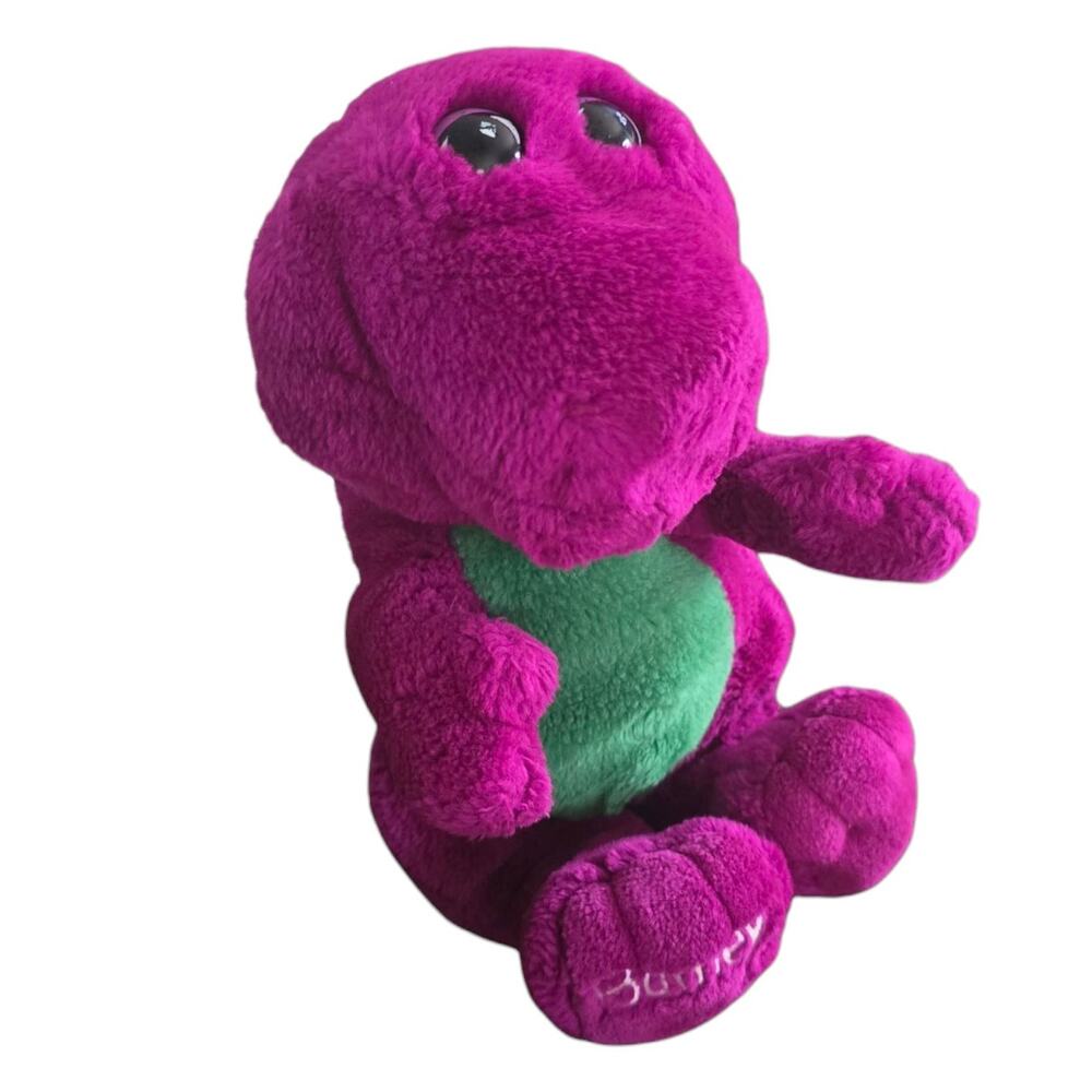 Vintage Barney Purple Dinosaur Original Lyons Group 13" Plush Stuffed 1992 Toy